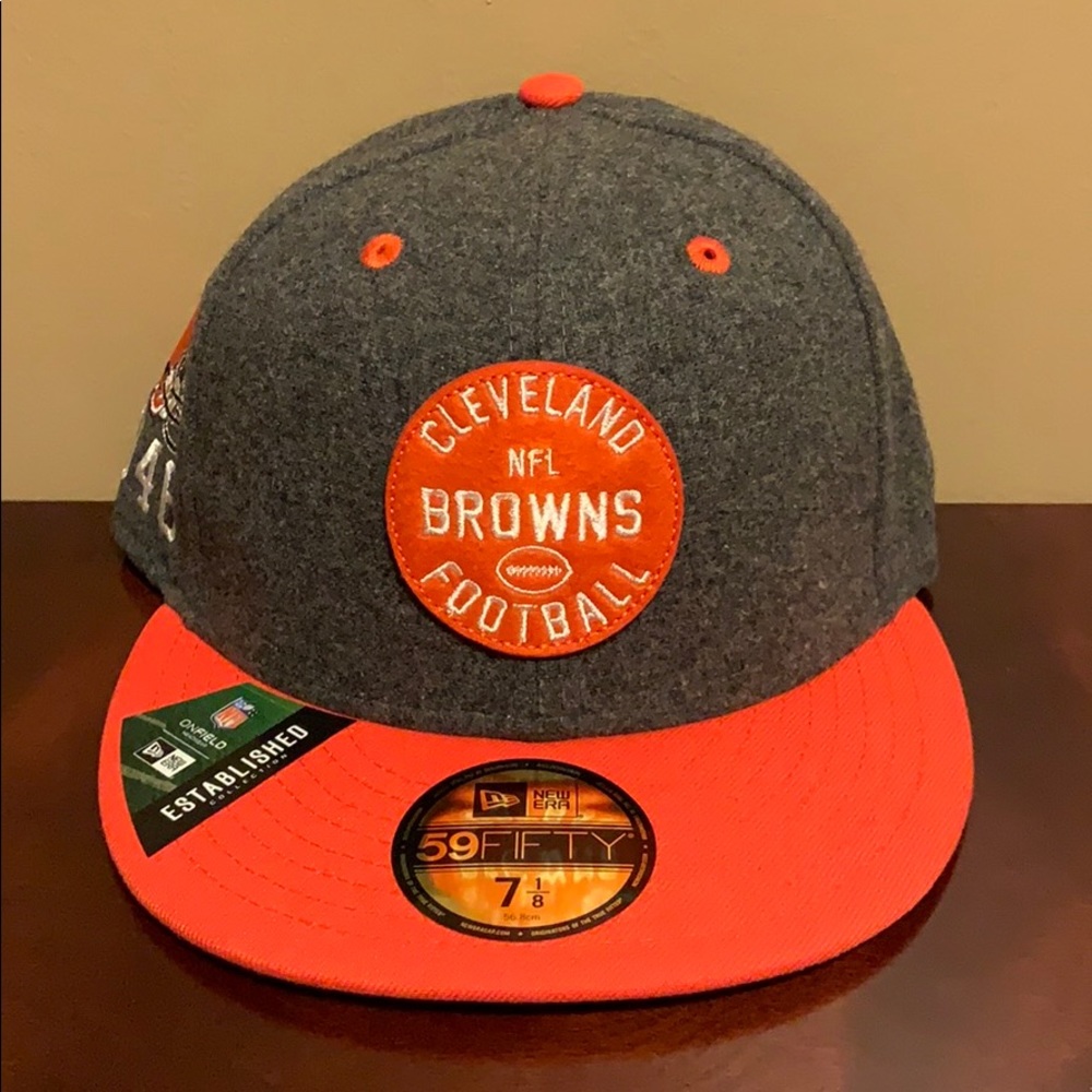 Cleveland Browns New Era 59Fifty Fitted 7 1/8 Hat